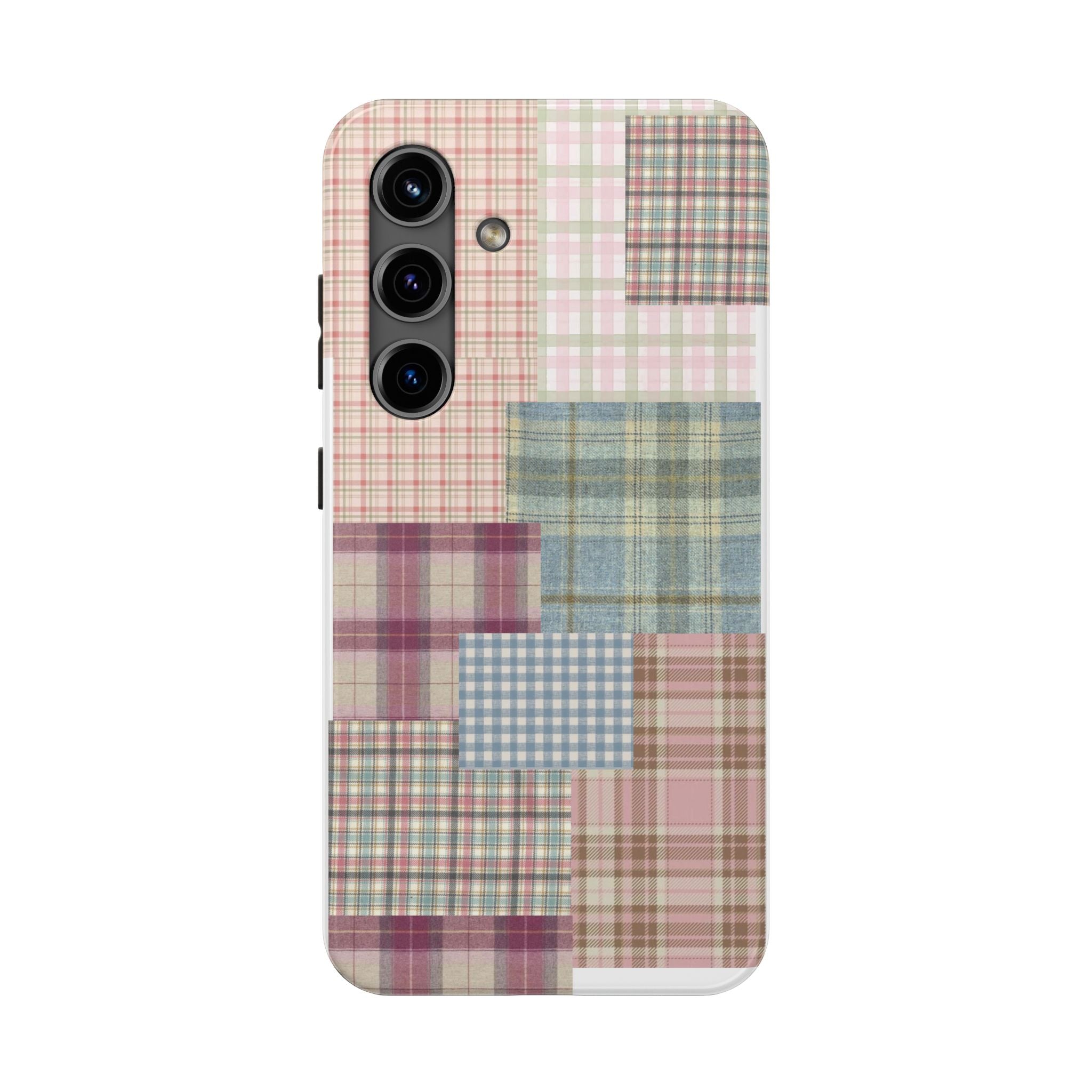 plaid gal phone case