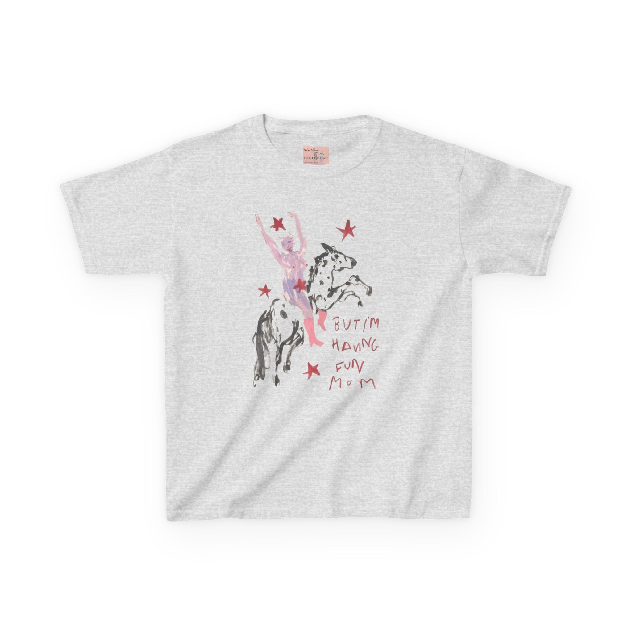 pink club baby tee