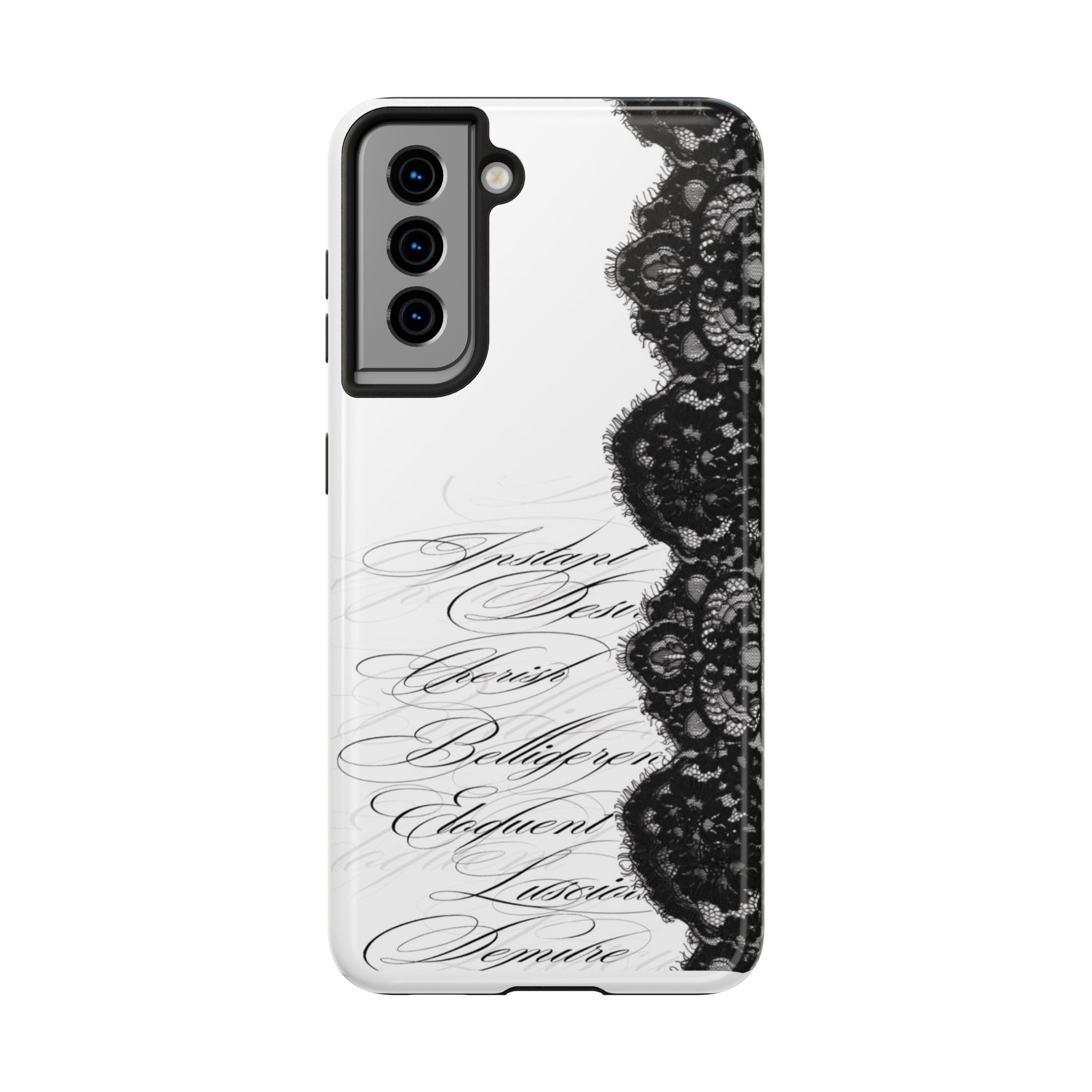 lace up phone case
