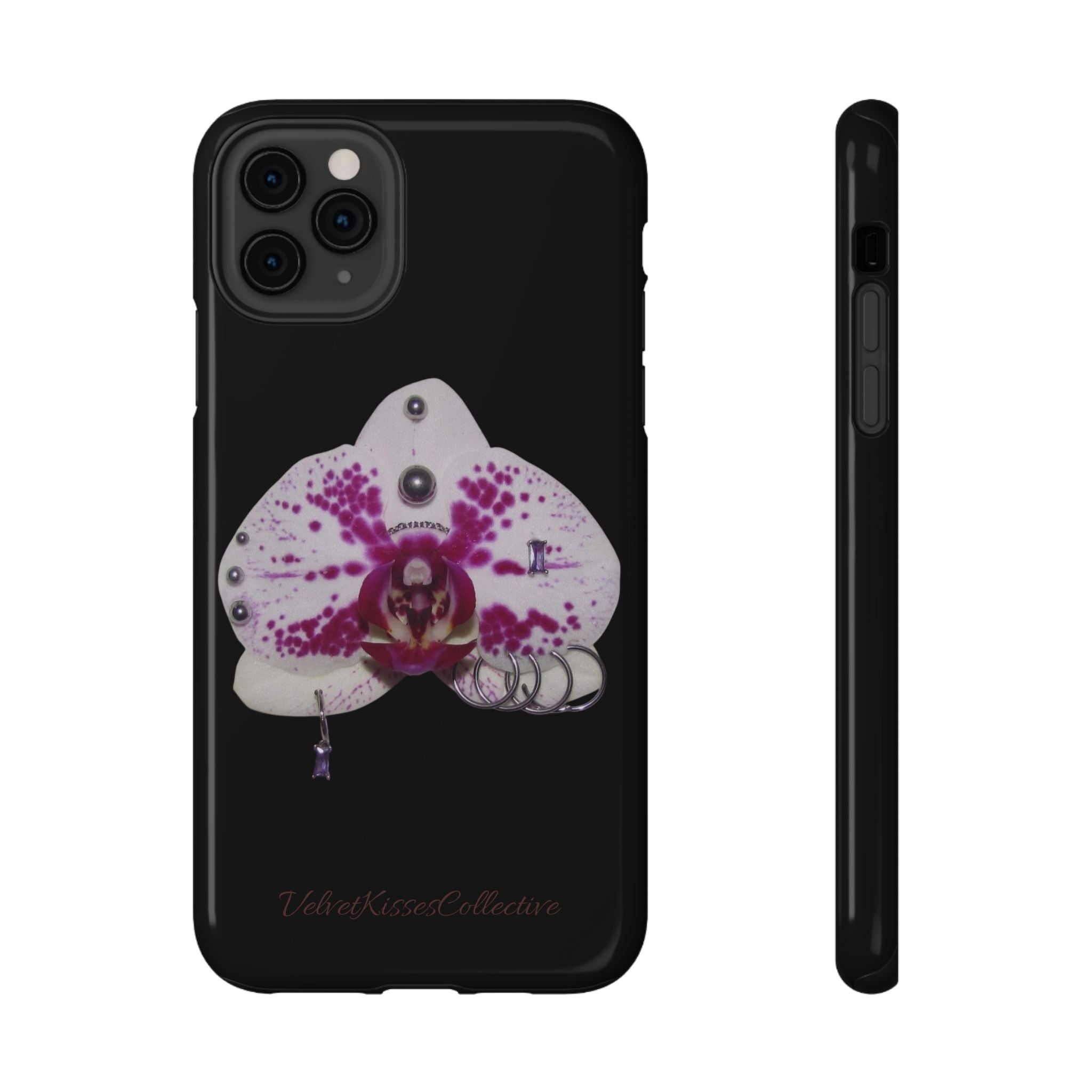 orchid magsafe phone case