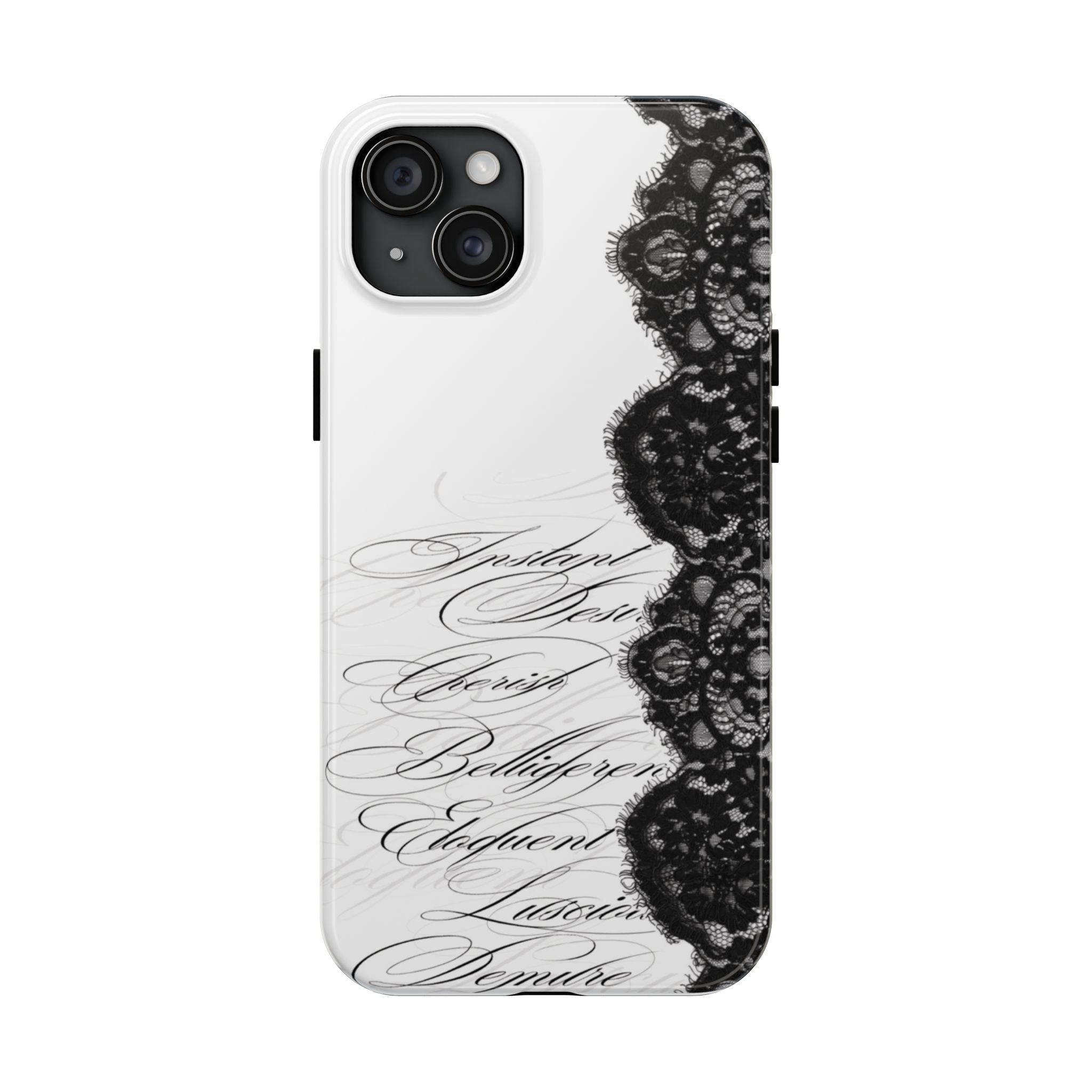 lace up phone case