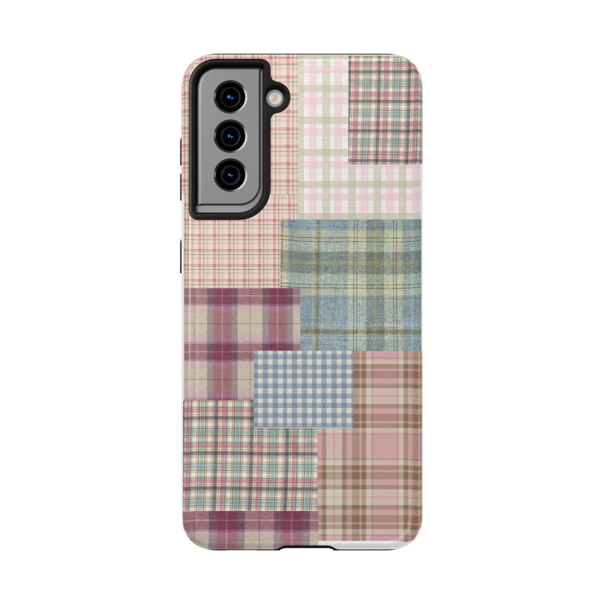 plaid gal phone case