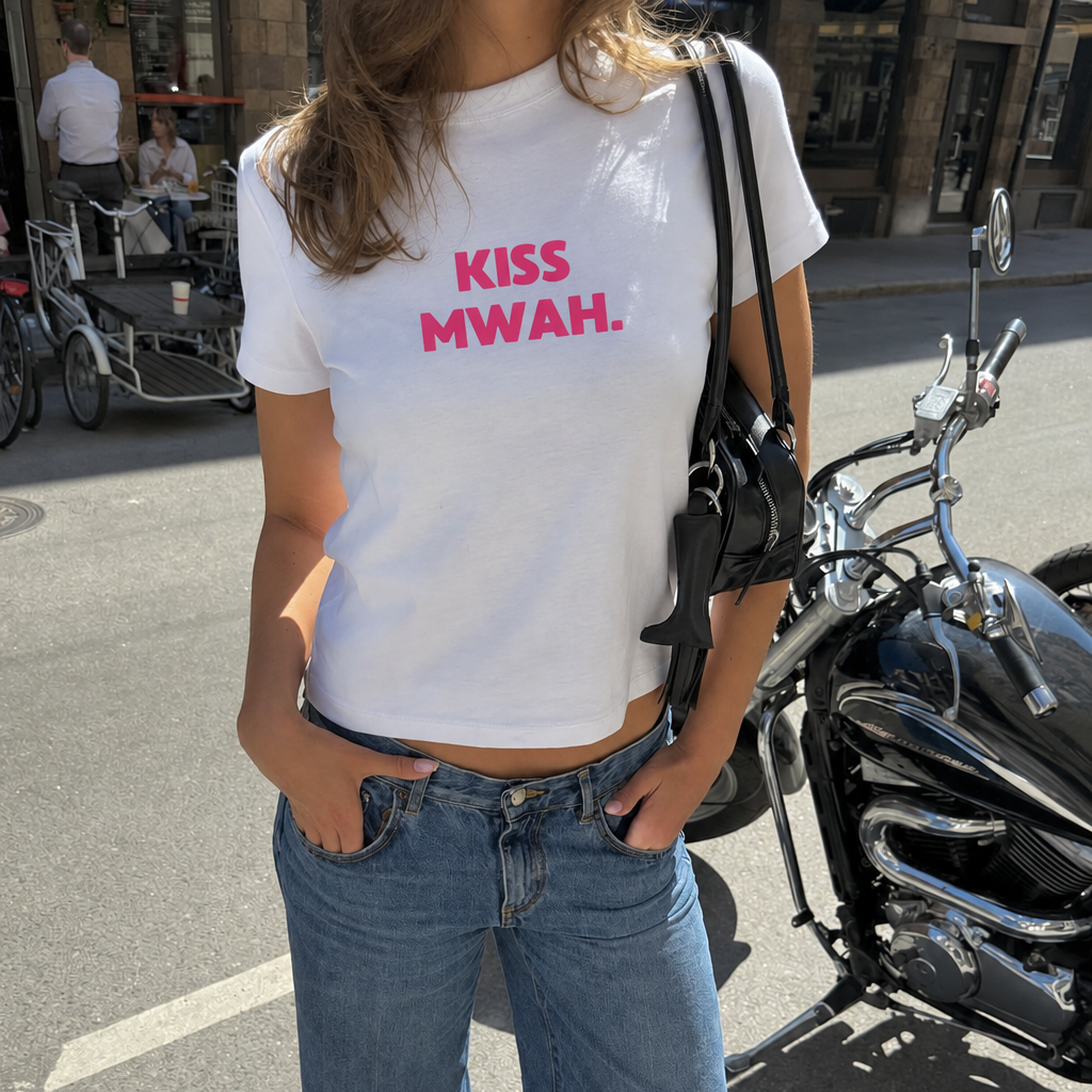 kiss mwah baby tee