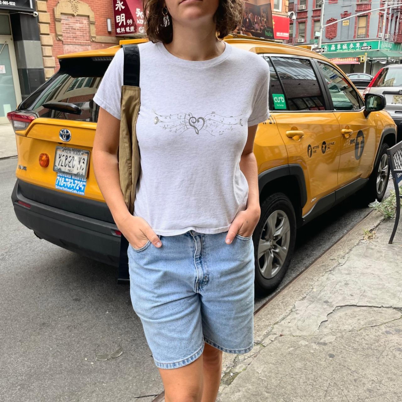 your notes speak to me baby tee