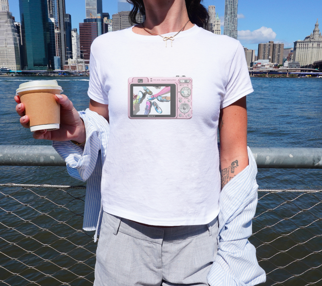 picture this baby tee